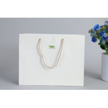 China Supplies Export Coated Paper Bag with Twist Rope Handle